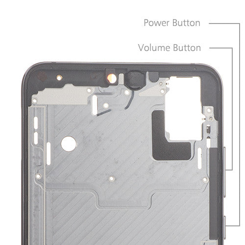 OEM Middle Frame for Huawei P20 Gray