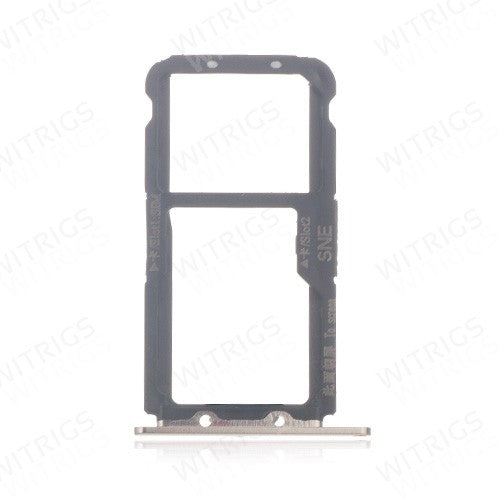 OEM SIM + SD Card Tray for Huawei Mate 20 Lite Platinum Gold