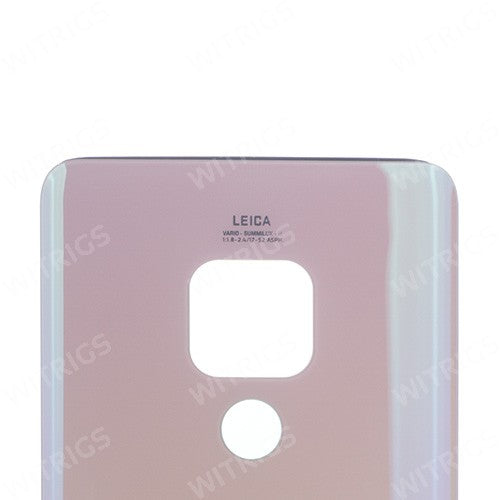 Custom Battery Cover for Huawei Mate 20 Rose Pink