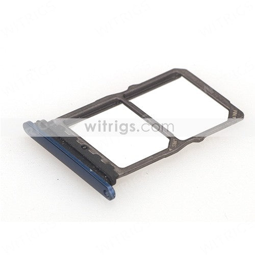 OEM SIM + SD Card Tray for Huawei Mate 20 Midnight Blue