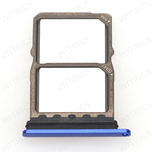 OEM SIM + SD Card Tray for Huawei Mate 20 Sapphire Blue