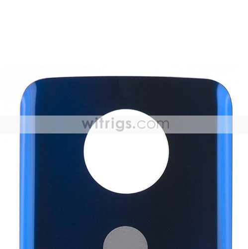 Custom Battery Cover for Motorola Moto X4 Blue