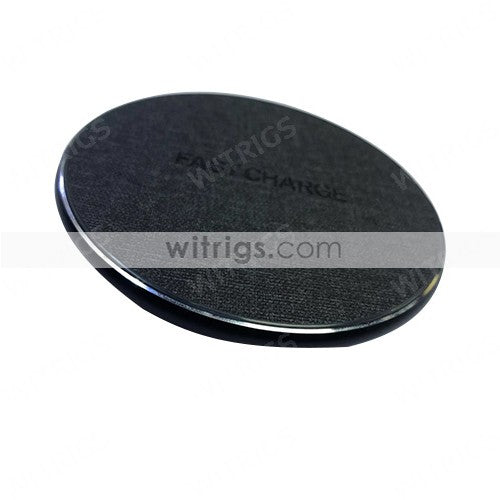 Linen Wireless Charger Black