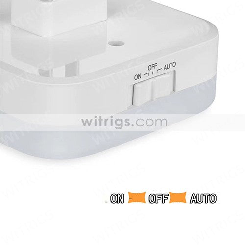 Universal Charger with Night Light White