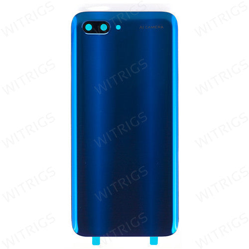 Custom Battery Cover with Camera Lens for Huawei Honor 10 Phantom Blue