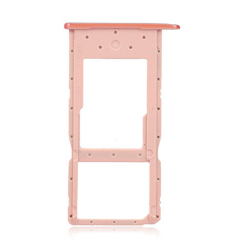 OEM SIM + SD Card Tray for Huawei Honor 10 Lite Pink