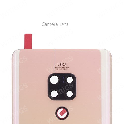 OEM Battery Cover + Camera Lens for Huawei Mate 20 Rose Gold