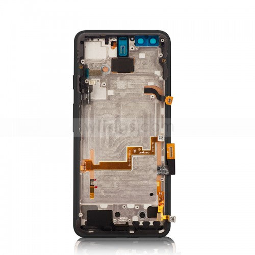 OEM Screen Replacement with Frame for Google Pixel 3 Just Black