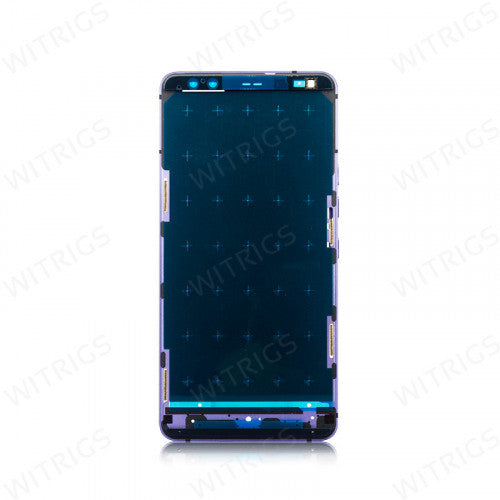 OEM Middle Frame for HTC U12 Plus Translucent Blue