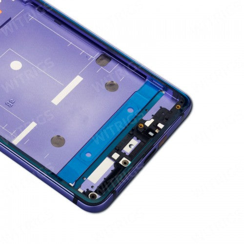 OEM Middle Frame for HTC U12 Plus Translucent Blue