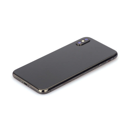 OEM Rear Housing Assembly for iPhone X Space Gray