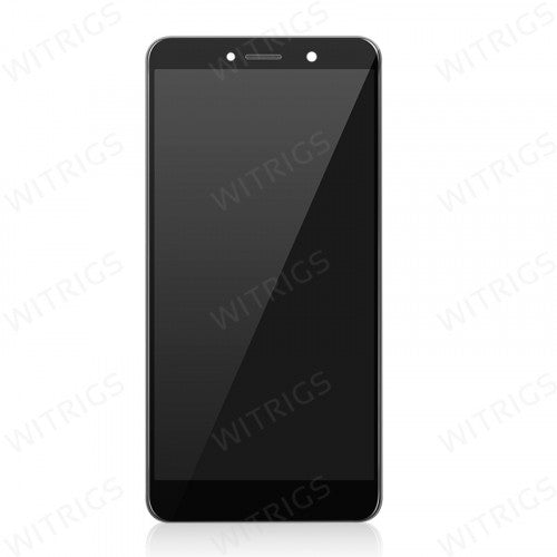 Custom Screen Replacement with Frame for Huawei Y7 Prime Black