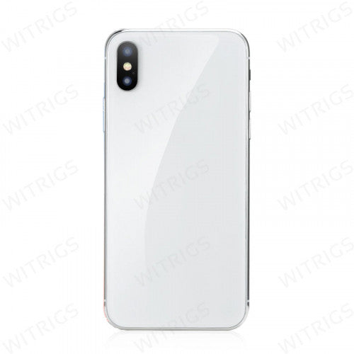 OEM Rear Housing for iPhone X Silver
