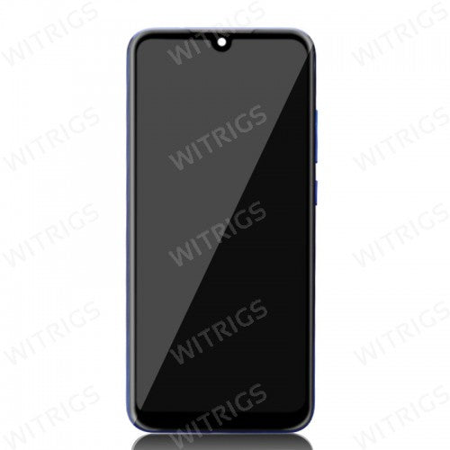 OEM Screen Replacement with Frame for Xiaomi Redmi Note 7 Blue