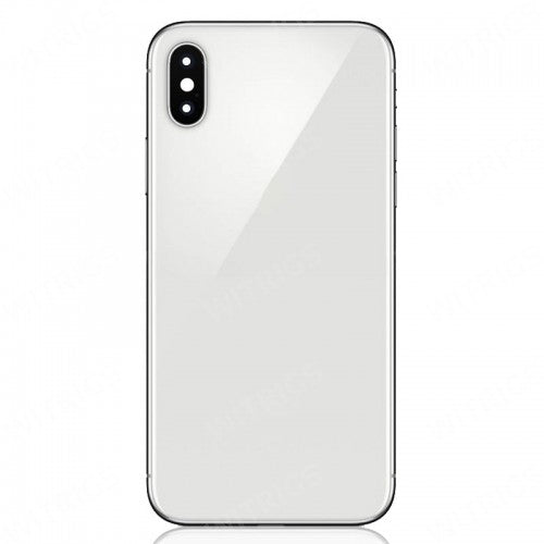 OEM Rear Housing Assembly for iPhone X Silver