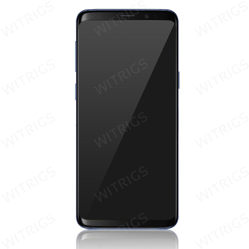 OEM Screen Replacement with Frame for Samsung Galaxy S9 Coral Blue