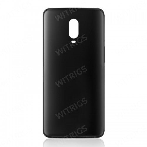 Custom Battery Cover for OnePlus 6T Midnight Black