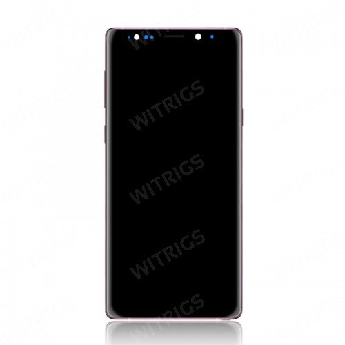 OEM Screen Replacement with Frame for Samsung Galaxy Note 9 Lavender Purple