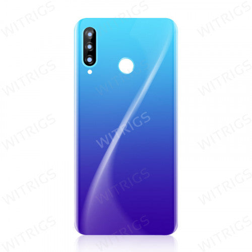 OEM Battery Cover with Camera Glass for Huawei P30 Lite Peacock Blue 24MP