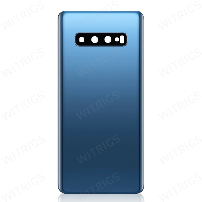 Custom Battery Cover for Samsung Galaxy S10 Prism Blue