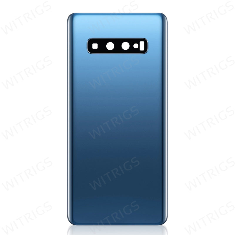 Custom Battery Cover for Samsung Galaxy S10 Plus Prism Blue