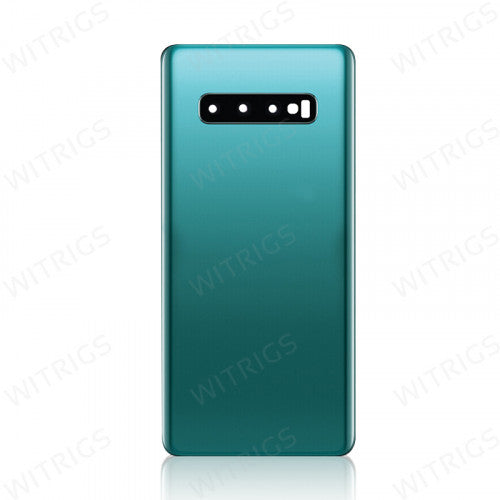 Custom Battery Cover for Samsung Galaxy S10 Plus Prism Green