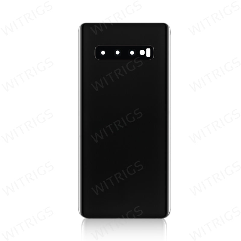 Custom Battery Cover for Samsung Galaxy S10 Plus Prism Black