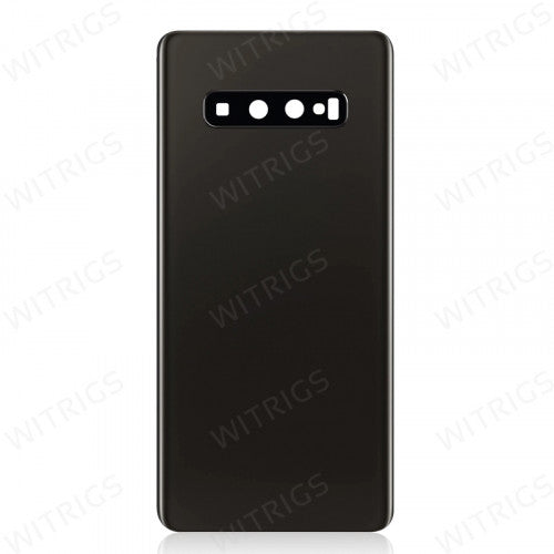 Custom Battery Cover for Samsung Galaxy S10 Plus Ceramic Black