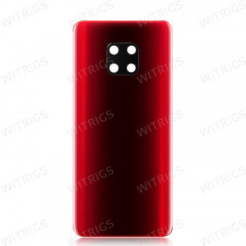 OEM Battery Cover with Camera Glass for Huawei Mate 20 Pro Red