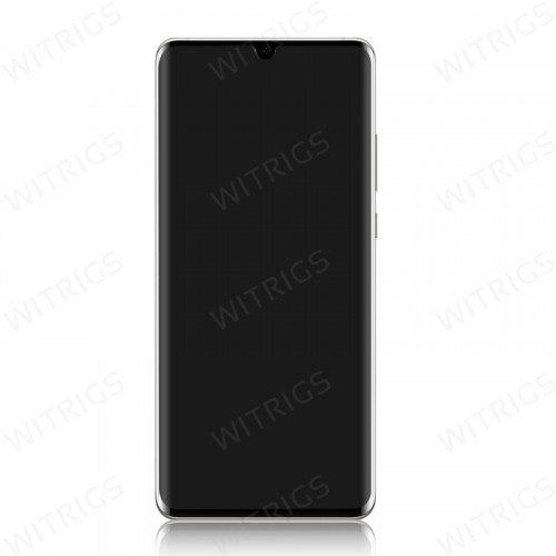 OEM Screen Replacement with Frame for Huawei P30 Pro Pearl White