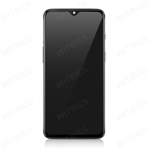 OEM Screen Replacement with Frame for OnePlus 7 Mirror Gray