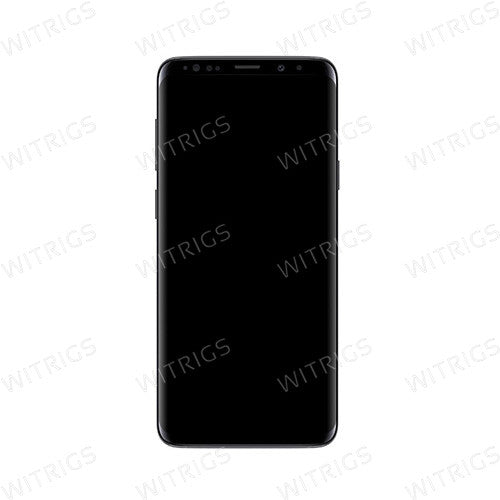 Custom Screen Replacement with Frame for Samsung Galaxy S9 Plus Titanium Gray