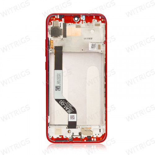 OEM Screen Replacement with Frame for Xiaomi Redmi Note 7 Red