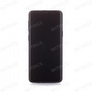 Defective Screen Replacement with Frame for Samsung Galaxy S9 Midnight Black