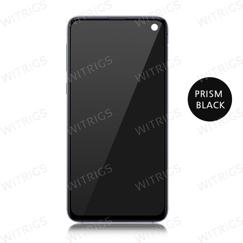 OEM Screen Replacement with Frame for Samsung Galaxy S10e Prism Black