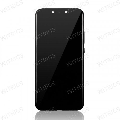 Custom Screen Replacement with Frame for Huawei Mate 20 Lite Black