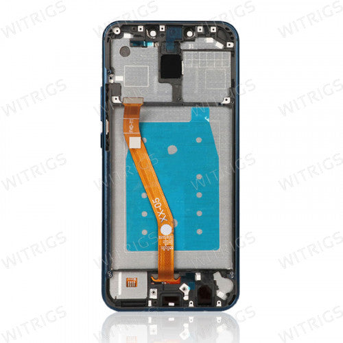 Custom Screen Replacement with Frame for Huawei Mate 20 Lite Sapphire Blue