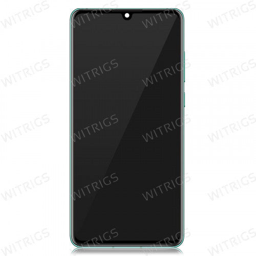 Custom Screen Replacement with Frame for Huawei P30 Aurora
