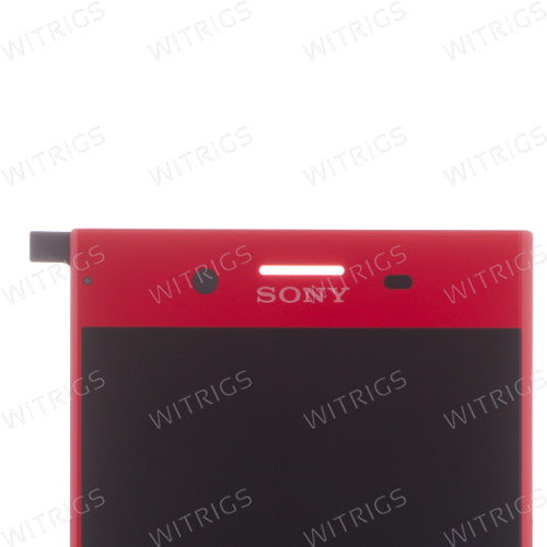 Custom Screen Replacement for Sony Xperia XZ Premium Rosso (red)