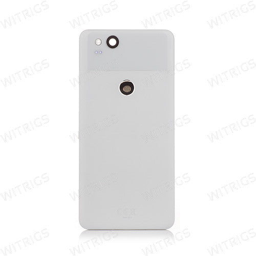 Custom Battery Cover for Google Pixel 2 Clearly White