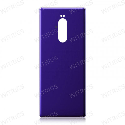 Custom Battery Cover for Sony Xperia 1 Purple
