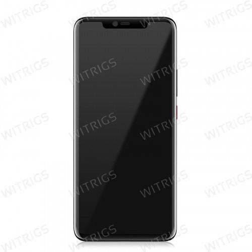 Custom Screen Replacement with Frame for Huawei Mate 20 Pro Black
