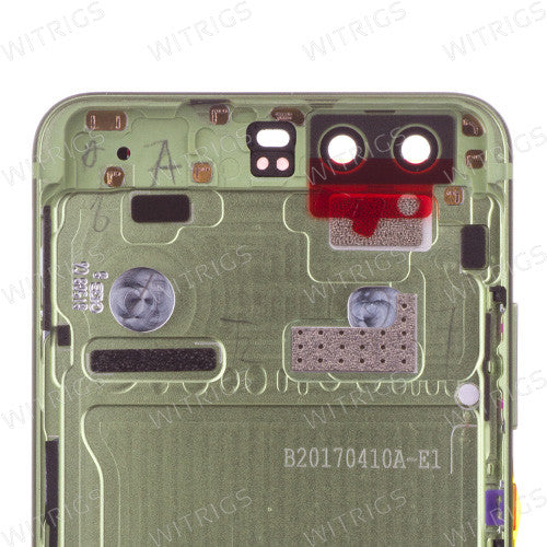 Custom Battery Cover for Huawei P10 Greenery