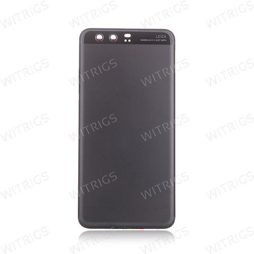 Custom Battery Cover with Camera Glass for Huawei P10 Plus Graphite Black