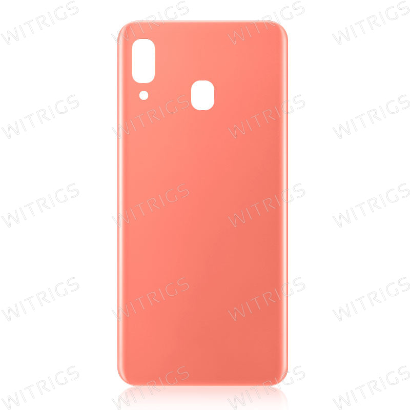 OEM Battery Cover for Samsung Galaxy A20 Coral Orange