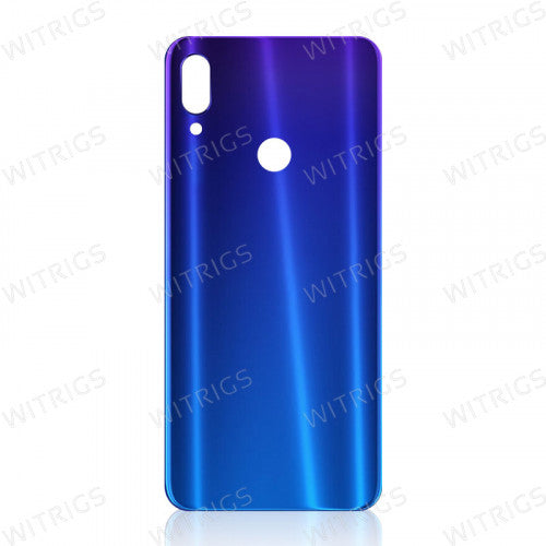 Custom Battery Cover for Xiaomi Redmi Note 7 Blue