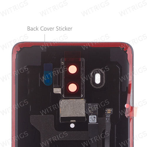 Custom Battery Cover + Fingerprint Scanner Flex for Huawei Mate 10 Pro Midnight Blue