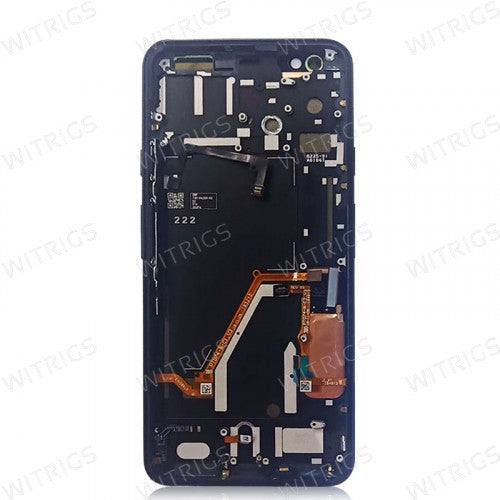 OEM Screen Replacement with Frame for Google Pixel 4 XL Black