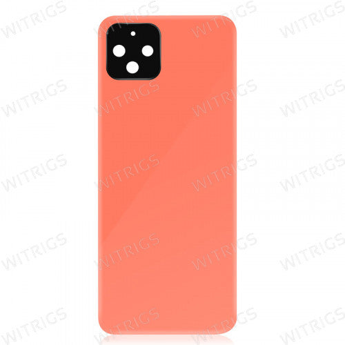 OEM Battery Cover with Camera Lens Cover for Google Pixel 4 Orange