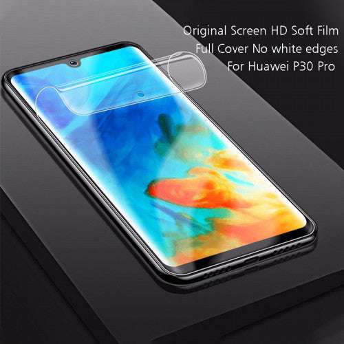 Full Cover Screen Protector Hydrogel film For Huawei P30 Pro